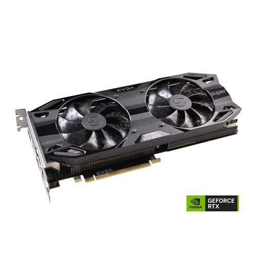 EVGA GeForce RTX 2070 SUPER BLACK GAMING Overclocked Dual-Fan 8GB GDDR6 (Refurbished)