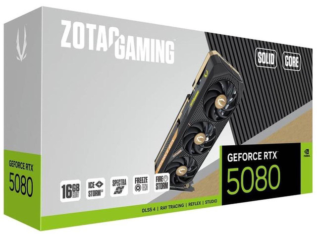 ZOTAC SOLID CORE GeForce RTX 5080 16GB OC GDDR7, picture 6