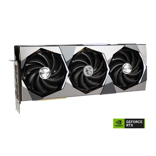 MSI GeForce RTX 4070 Ti Suprim X Overclocked Triple Fan 12GB GDDR6X (Refurbished)