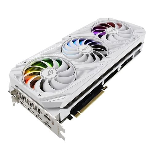 ASUS GeForce RTX 3090 ROG Strix White Overclocked Triple-Fan 24GB GDDR6X (Refurbished)